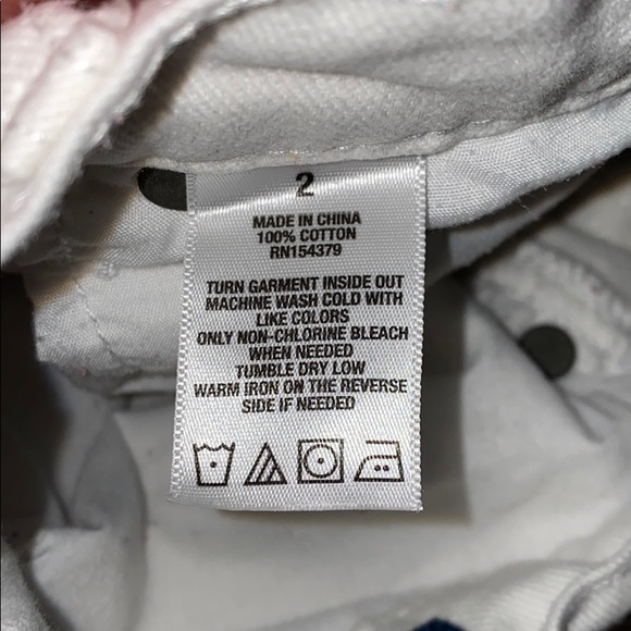 White ripped boyfriend jeans - Picture 7 of 9